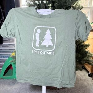 “I Pee Outside” Graphic Tee